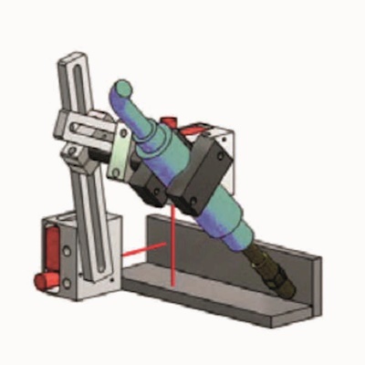 Laser distance sensor